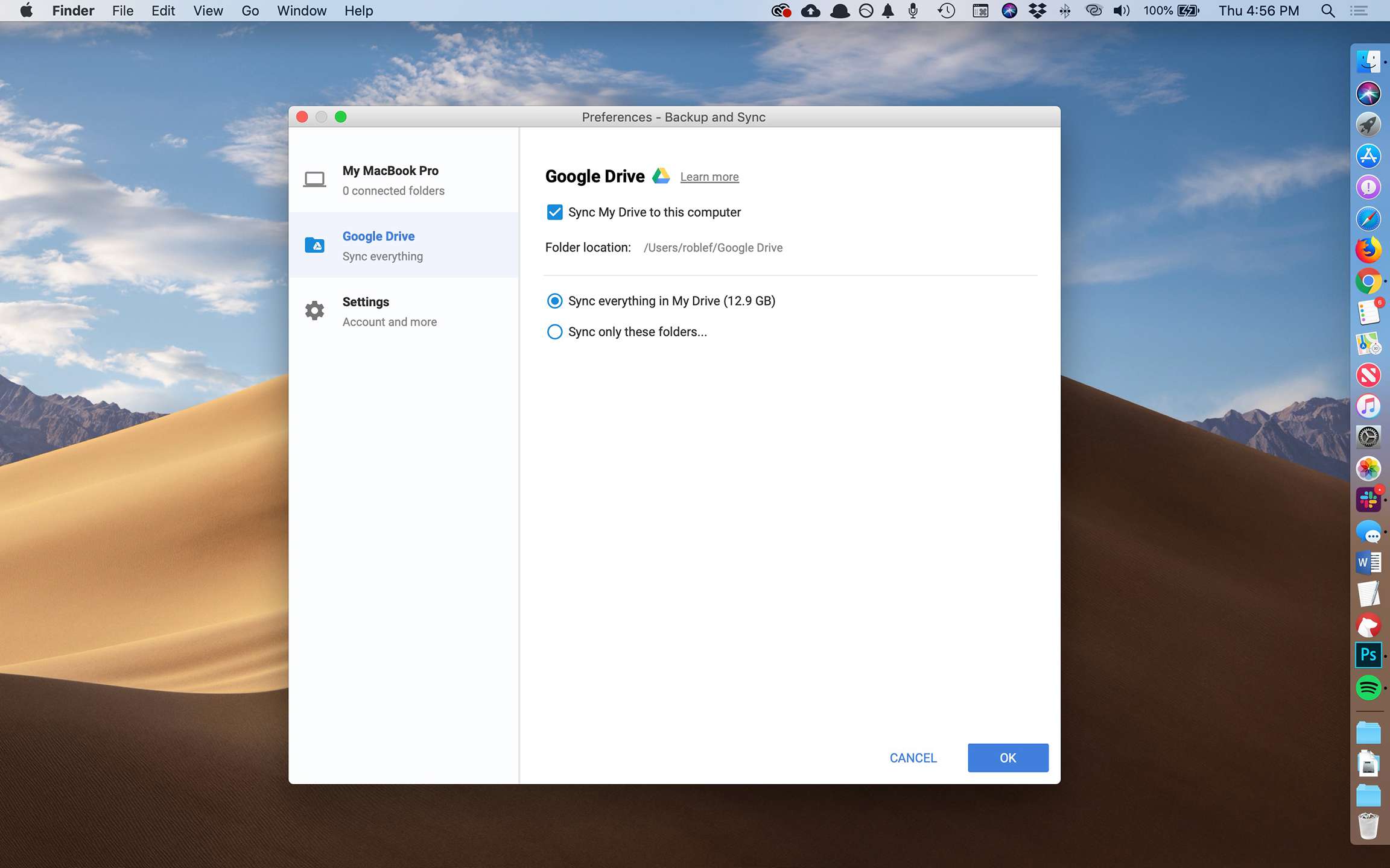 install latest google drive for mac